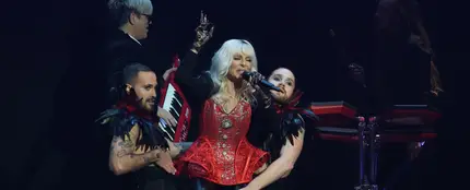 Nebulossa, en uno de las actuaciones previas a Eurovisión 2024. Nebulossa, en uno de las actuaciones previas a Eurovisión 2024.