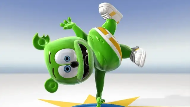 Gummibär, en el videoclip de Osito Gominola