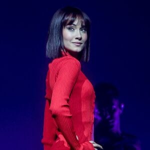 Aitana durante su &uacute;ltimo concierto en Madrid.