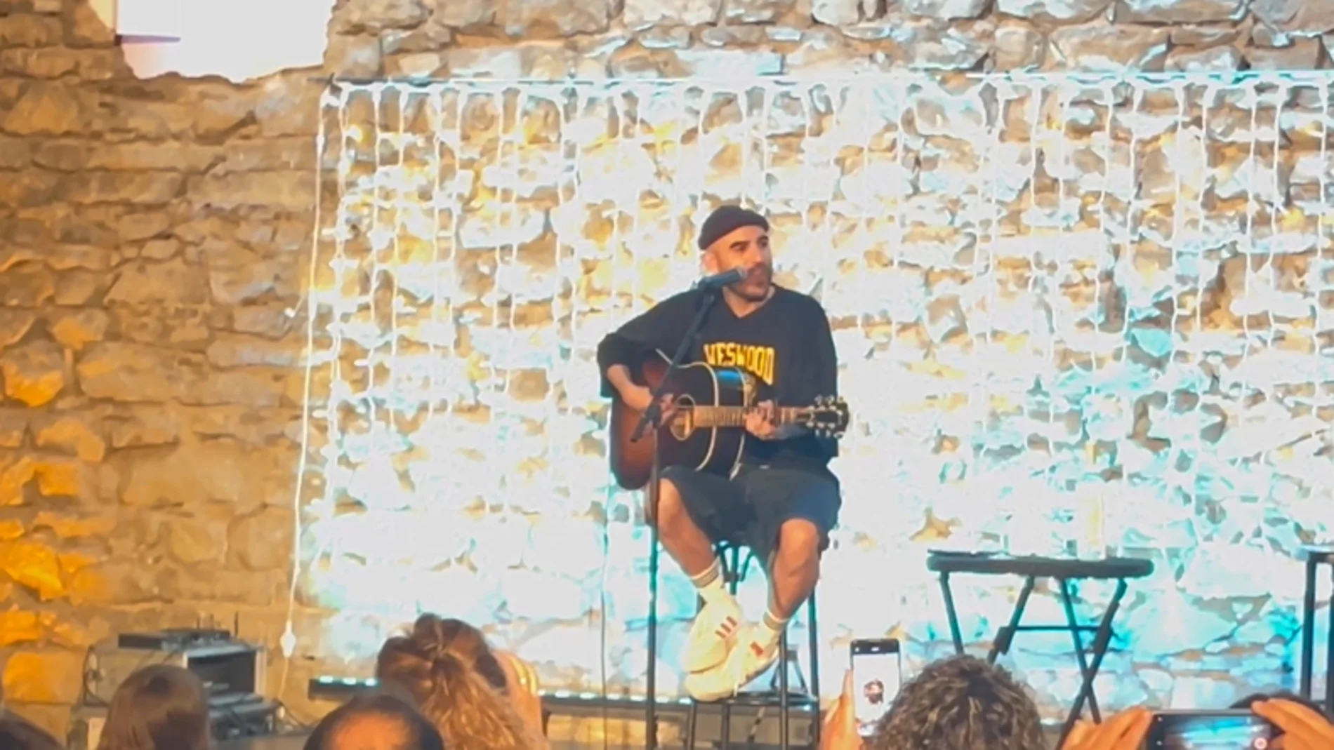 Nil Moliner, en su showcase en Logroño Nil Moliner, en su showcase en Logroño