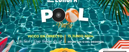 Apúntate a la Fiesta Pool Party con Vicco de Europa FM y Hard Rock en Marbella Apúntate a la Fiesta Pool Party con Vicco de Europa FM y Hard Rock en Marbella
