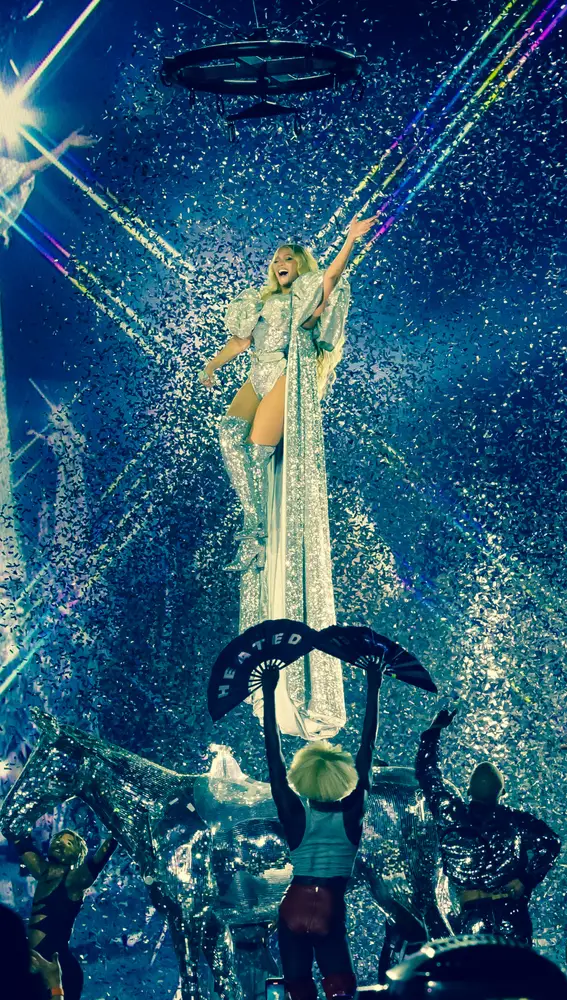 Beyoncé, durante su gira mundial Renaissance. (Agencia:Gtres)