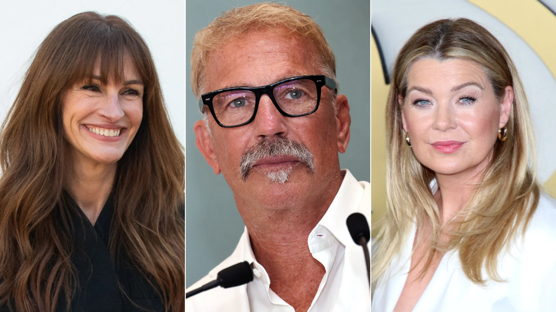 Julia Robert, Kevin Costner y Ellen Pompeo, entre los fans de Hollywood de Taylor Swift Julia Robert, Kevin Costner y Ellen Pompeo, entre los fans de Hollywood de Taylor Swift