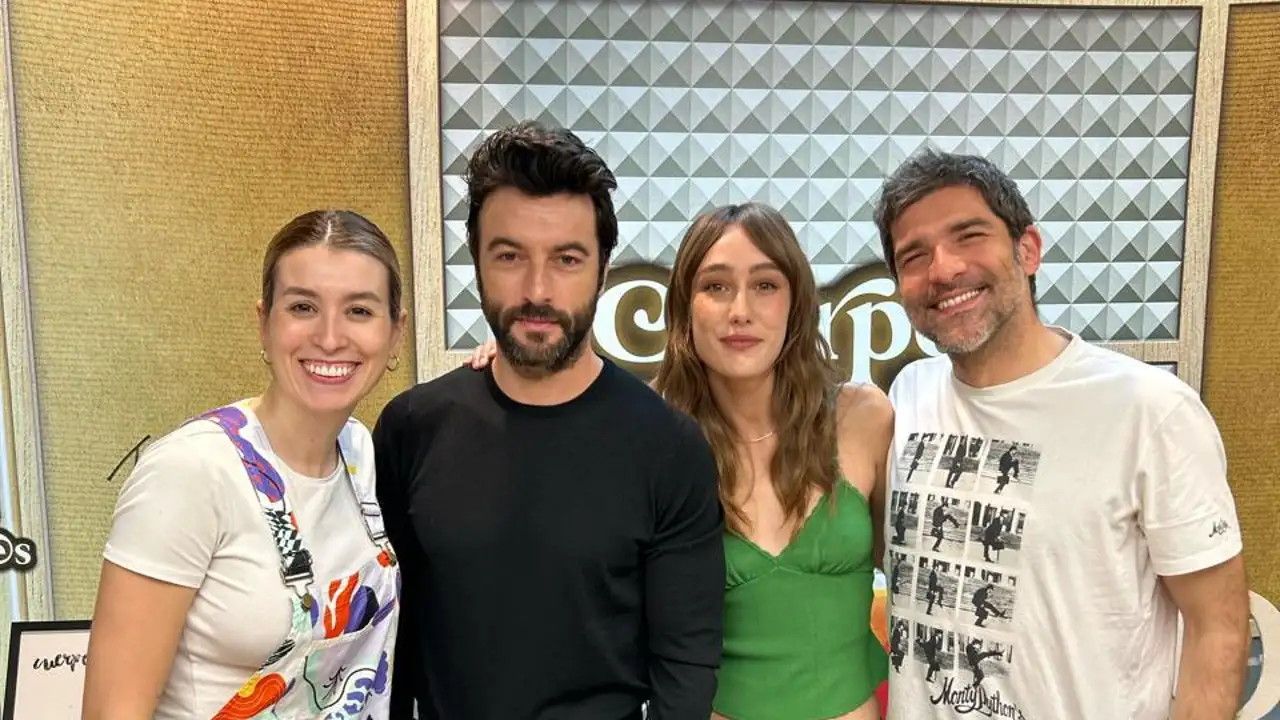 Javier Rey y Almudena Amor en 'Cuerpos especiales' Javier Rey y Almudena Amor en 'Cuerpos especiales'