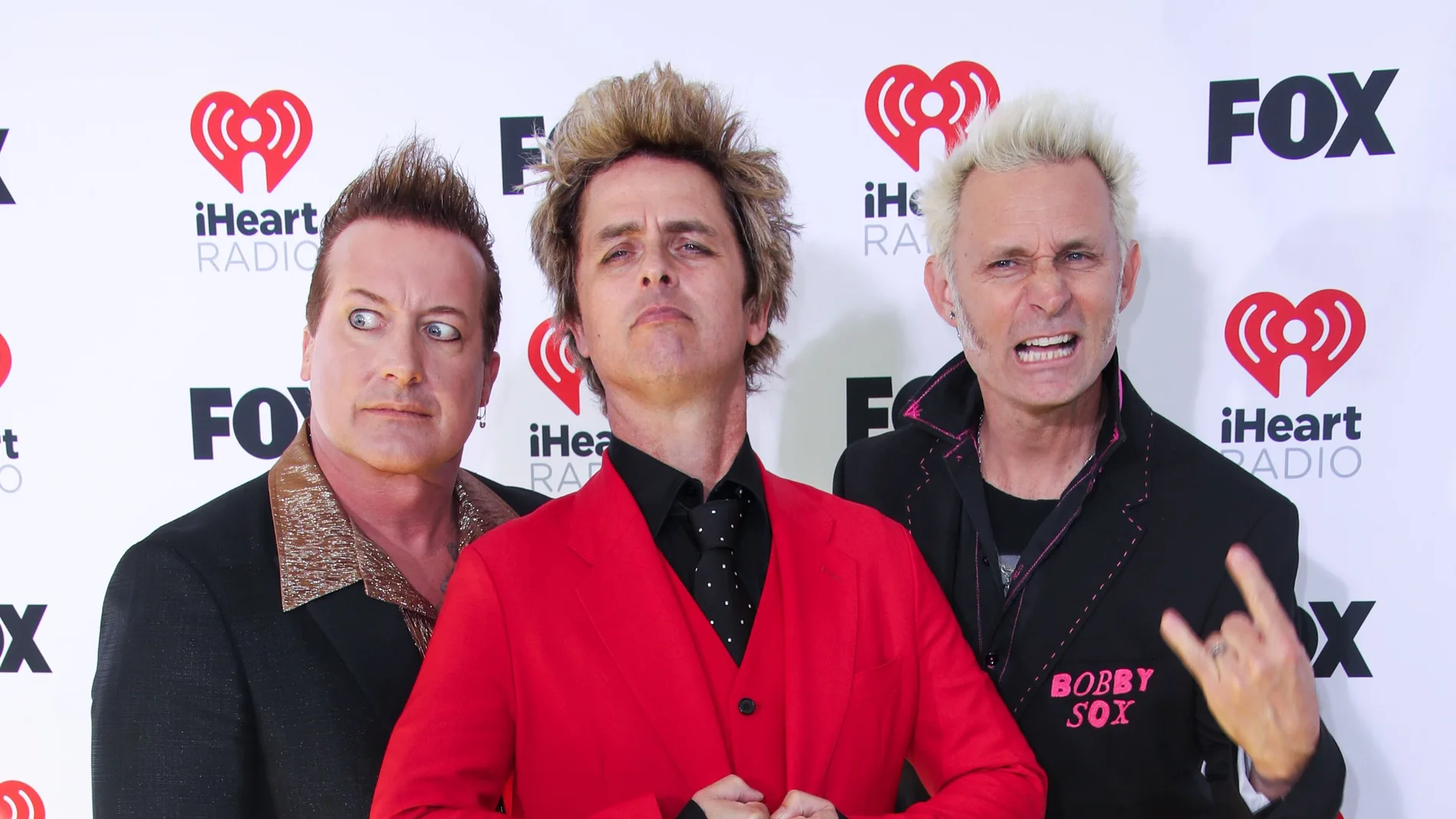 Green Day en una premier en Los Ángeles Green Day en una premier en Los Ángeles