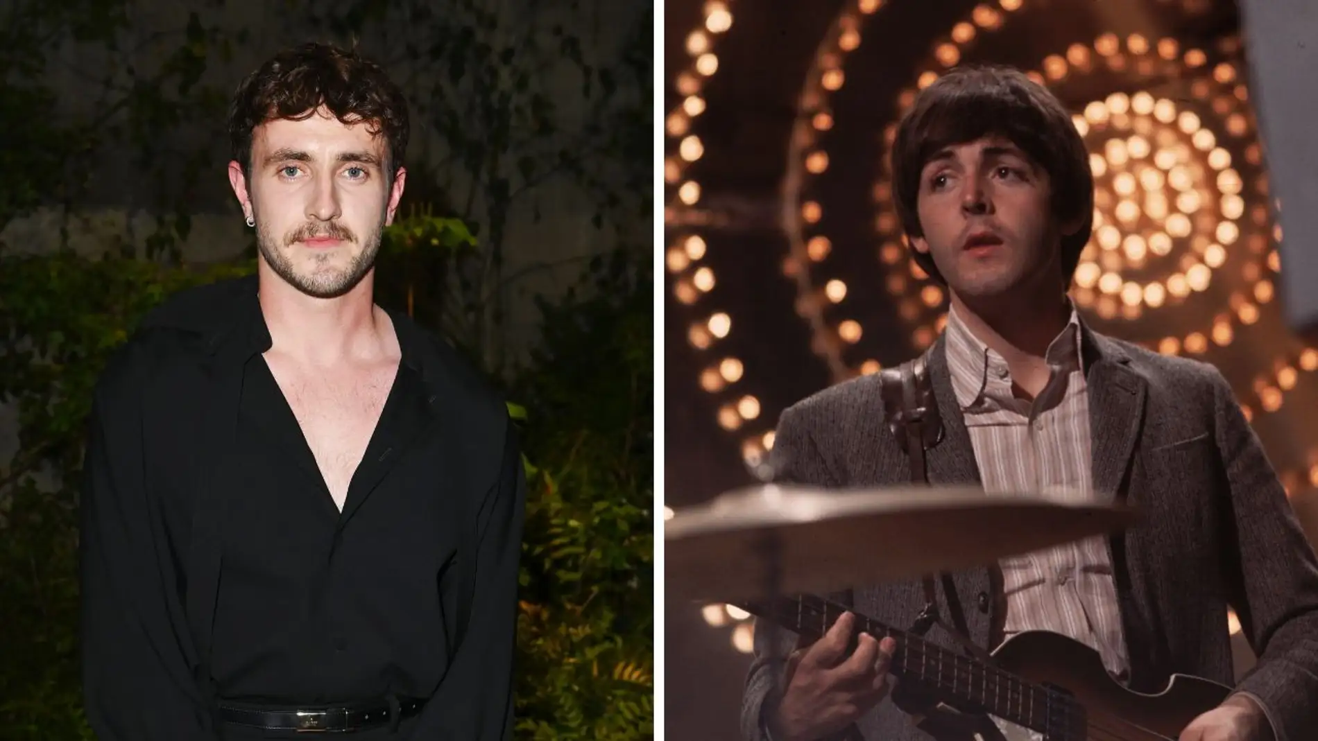 Paul Mescal como Paul McCartney en el biopic de The Beatles Paul Mescal como Paul McCartney en el biopic de The Beatles