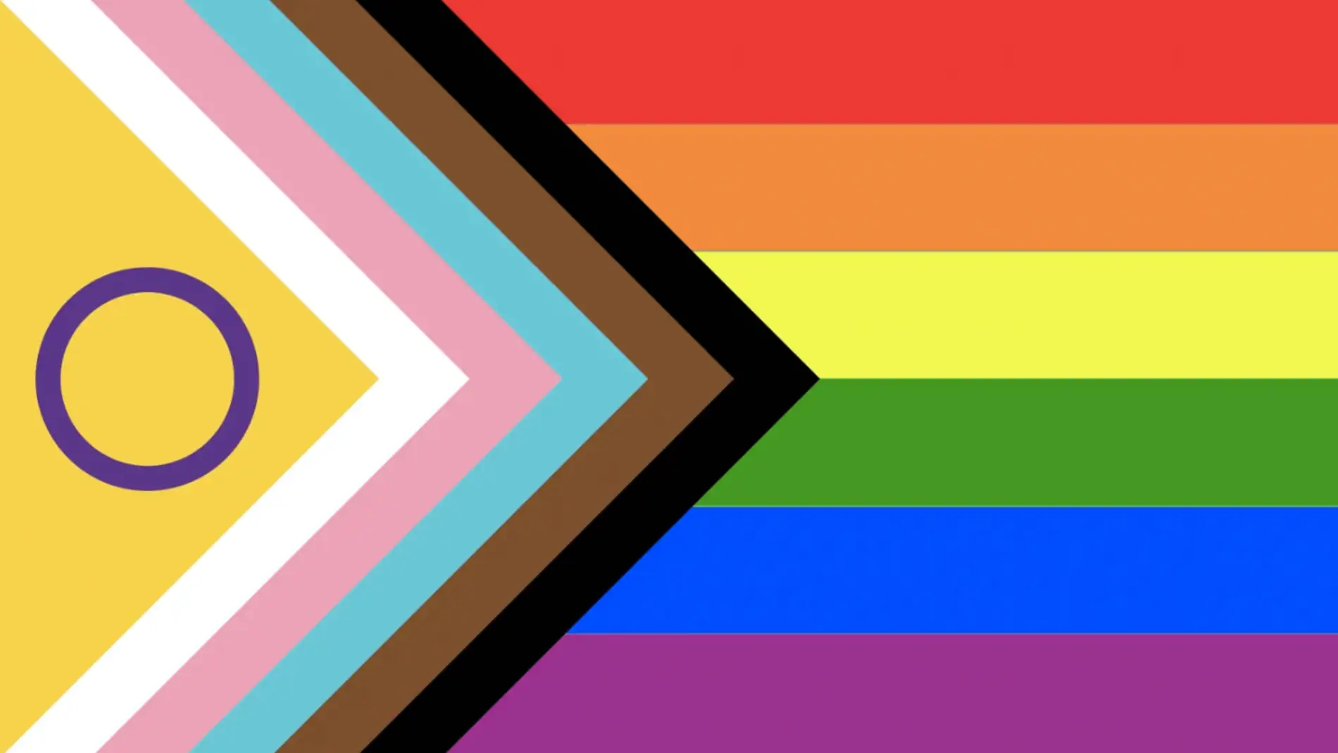 Bandera LGTBIQ+ actual Bandera LGTBIQ+ actual