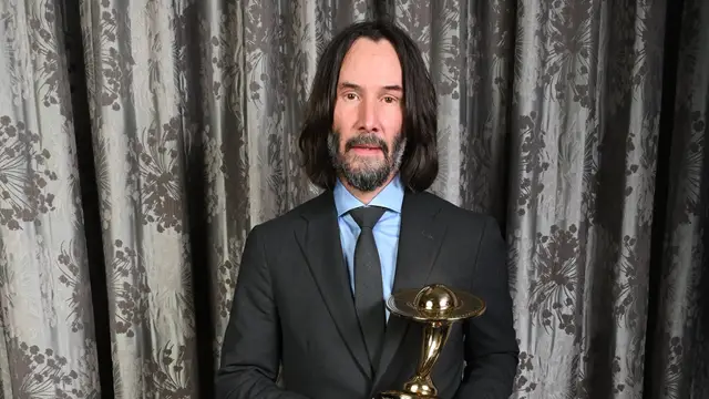 Keanu Reeves en los Saturn Awards