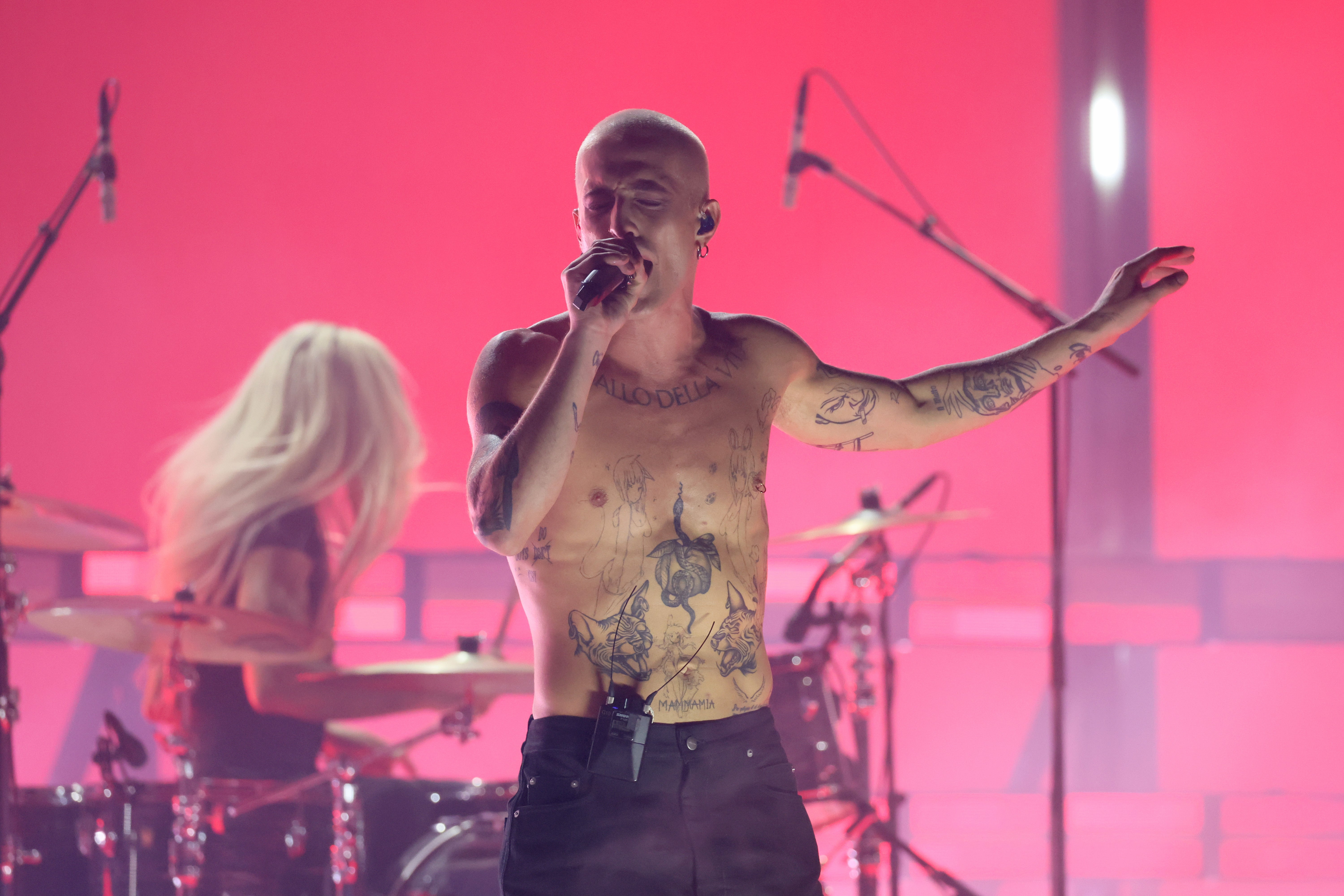 Maneskin en los Premios MTV 2021 Maneskin en los Premios MTV 2021
