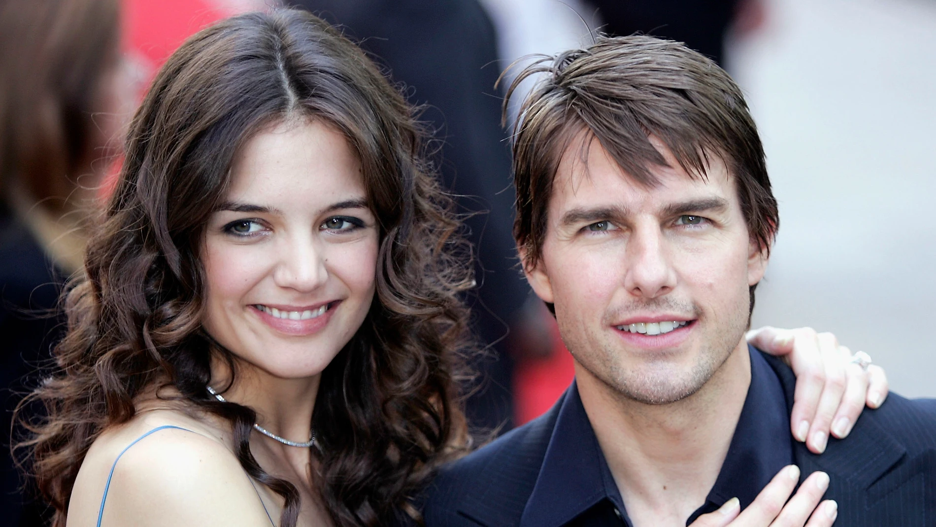 Tom Cruise y Katie Holmes en 2005