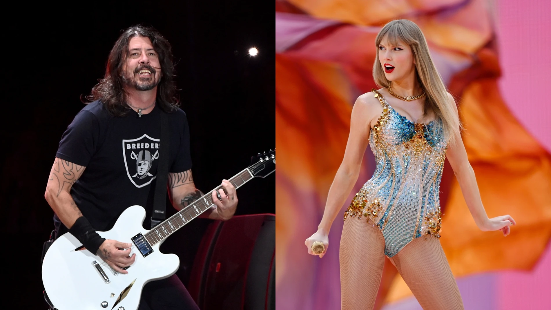 Dave Grohl y Taylor Swift