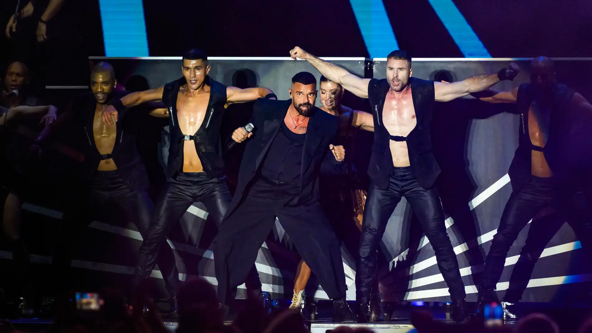 Ricky Martin en su concierto en Sevilla Ricky Martin en su concierto en Sevilla