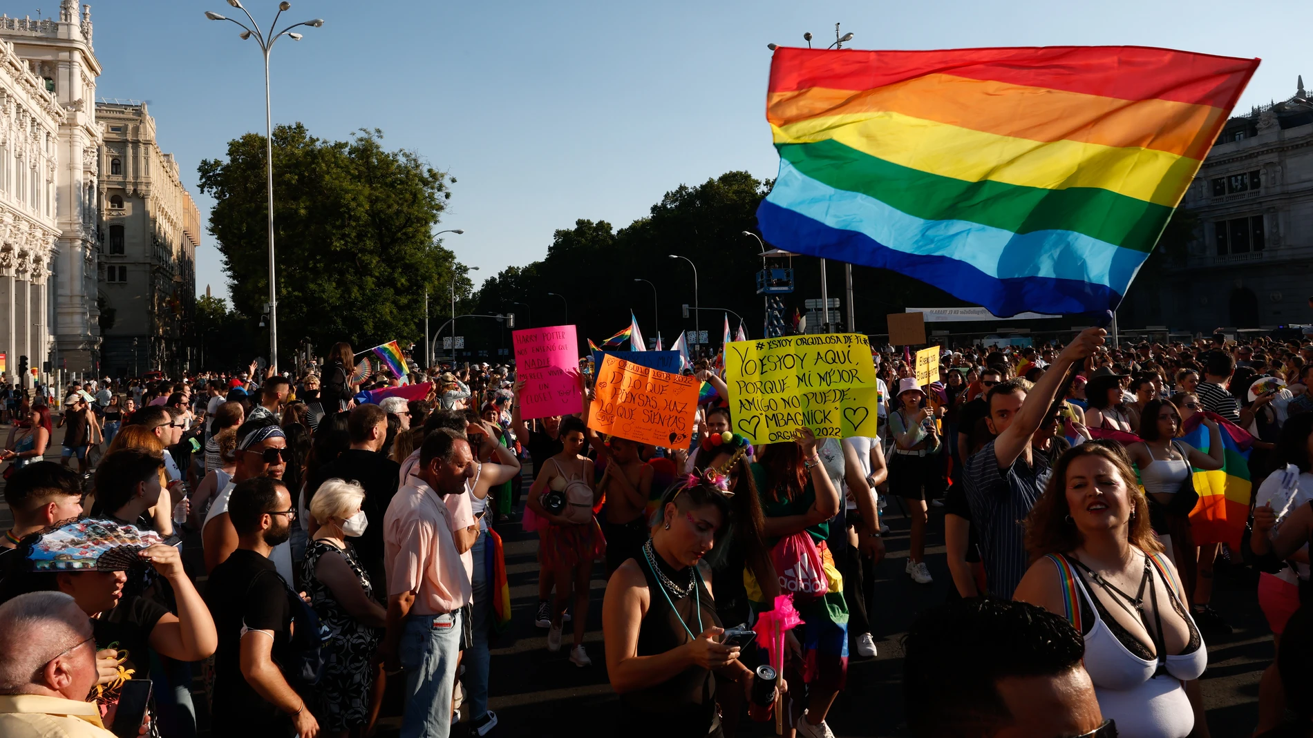 Manifestación del Orgullo LGTB+ estatal en Madrid: horario, carrozas y recorrido Manifestación del Orgullo LGTB+ estatal en Madrid: horario, carrozas y recorrido