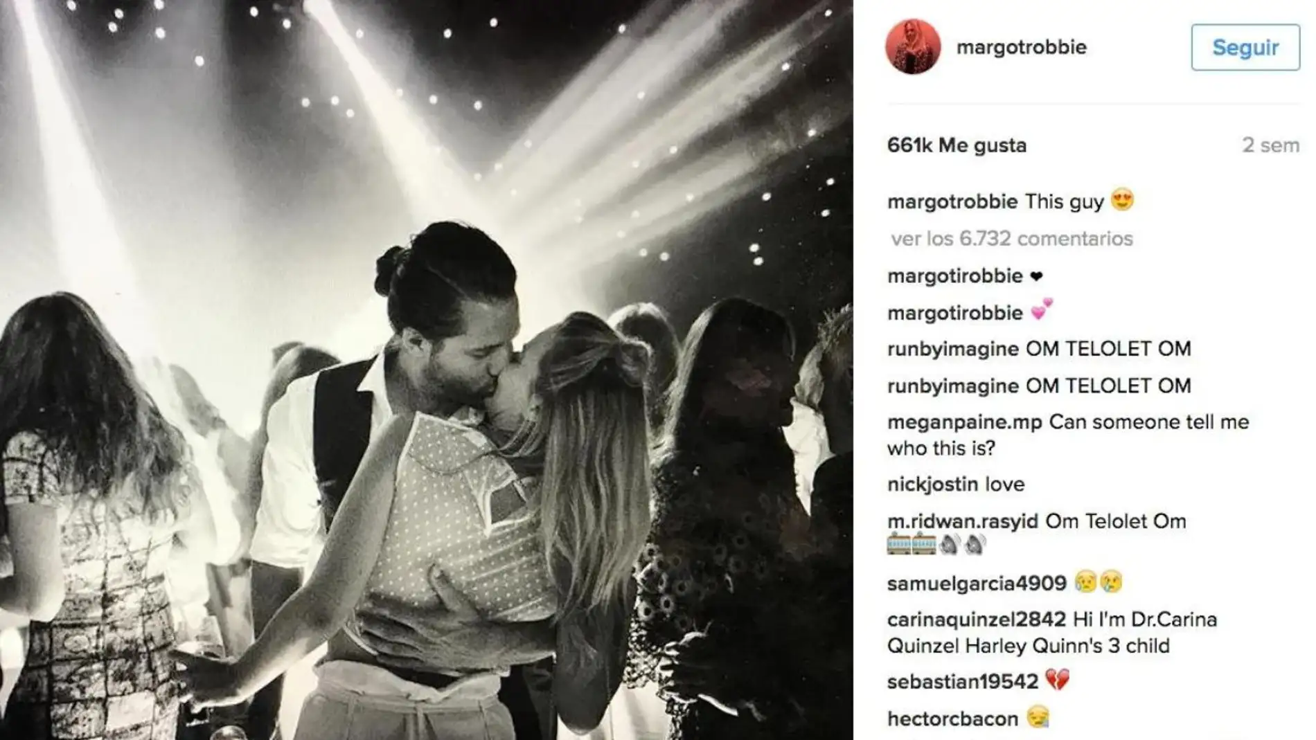 Margott Robbie en su boda con Tom Ackerley Margott Robbie en su boda con Tom Ackerley