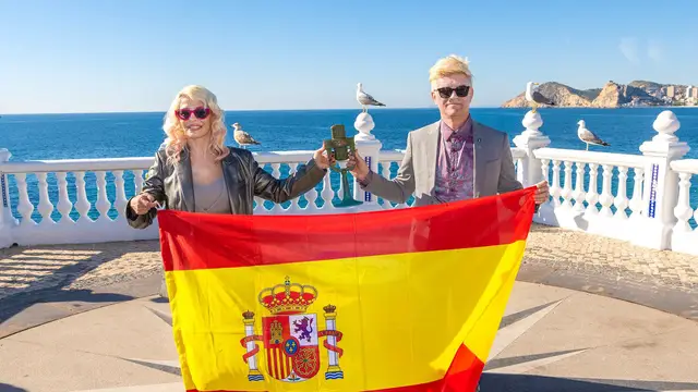 Mark y Mery de Nebulossa, ganadores del Benidorm Fest 2024
