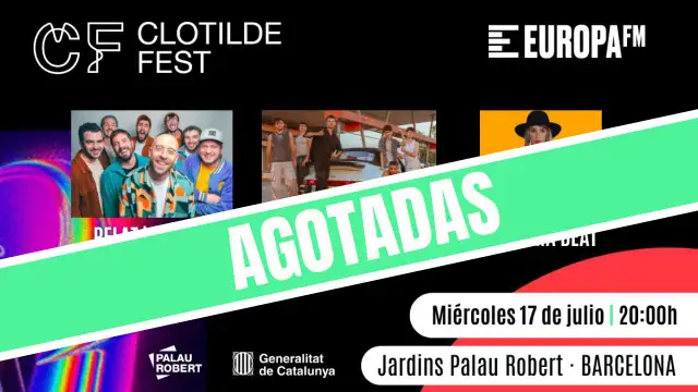 Invitaciones agotadas Clotilde Fest