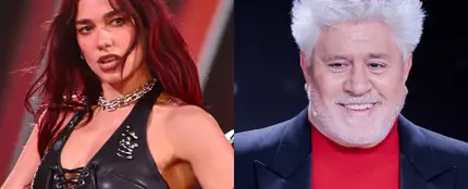 Dua Lipa y Pedro Almodóvar Dua Lipa y Pedro Almodóvar