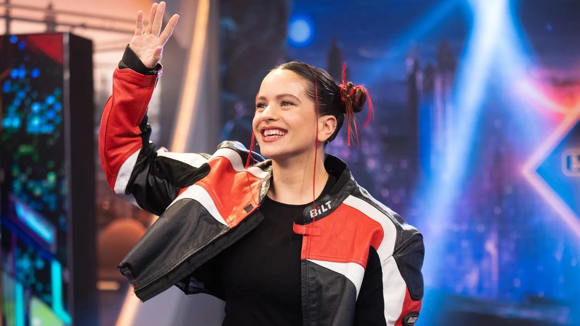 Rosalía en 'El Hormiguero' en 2022 Rosalía en 'El Hormiguero' en 2022