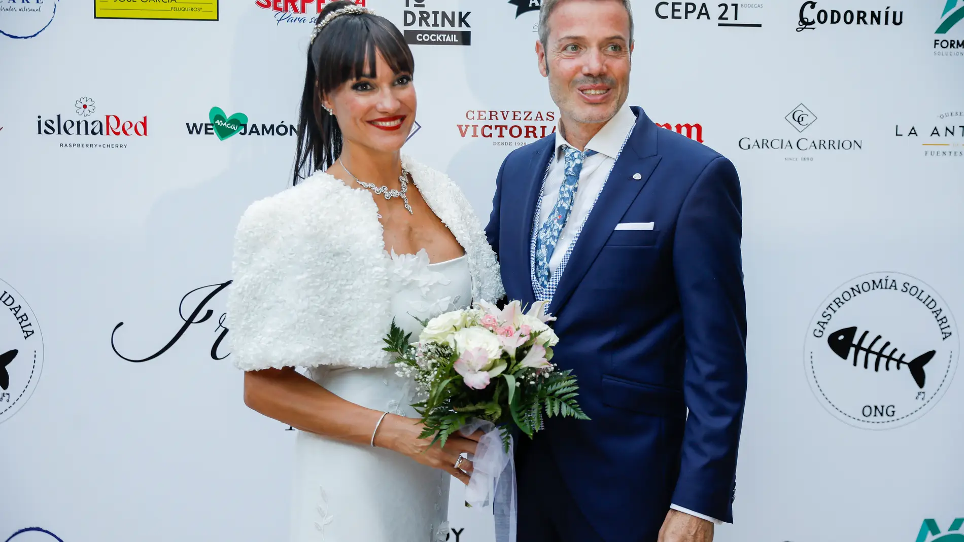 Irene Villa y David Serrato en su boda Irene Villa y David Serrato en su boda