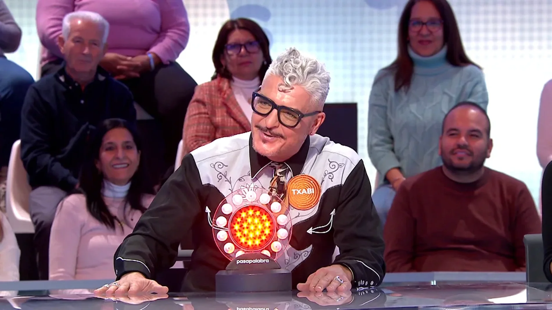 Txabi Franquesa en 'Pasapalabra' Txabi Franquesa en 'Pasapalabra'