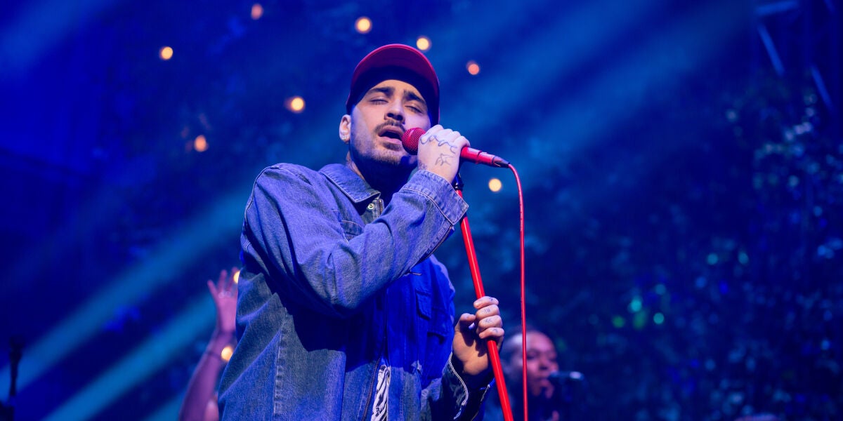 Zayn Malik en concierto en Leeds