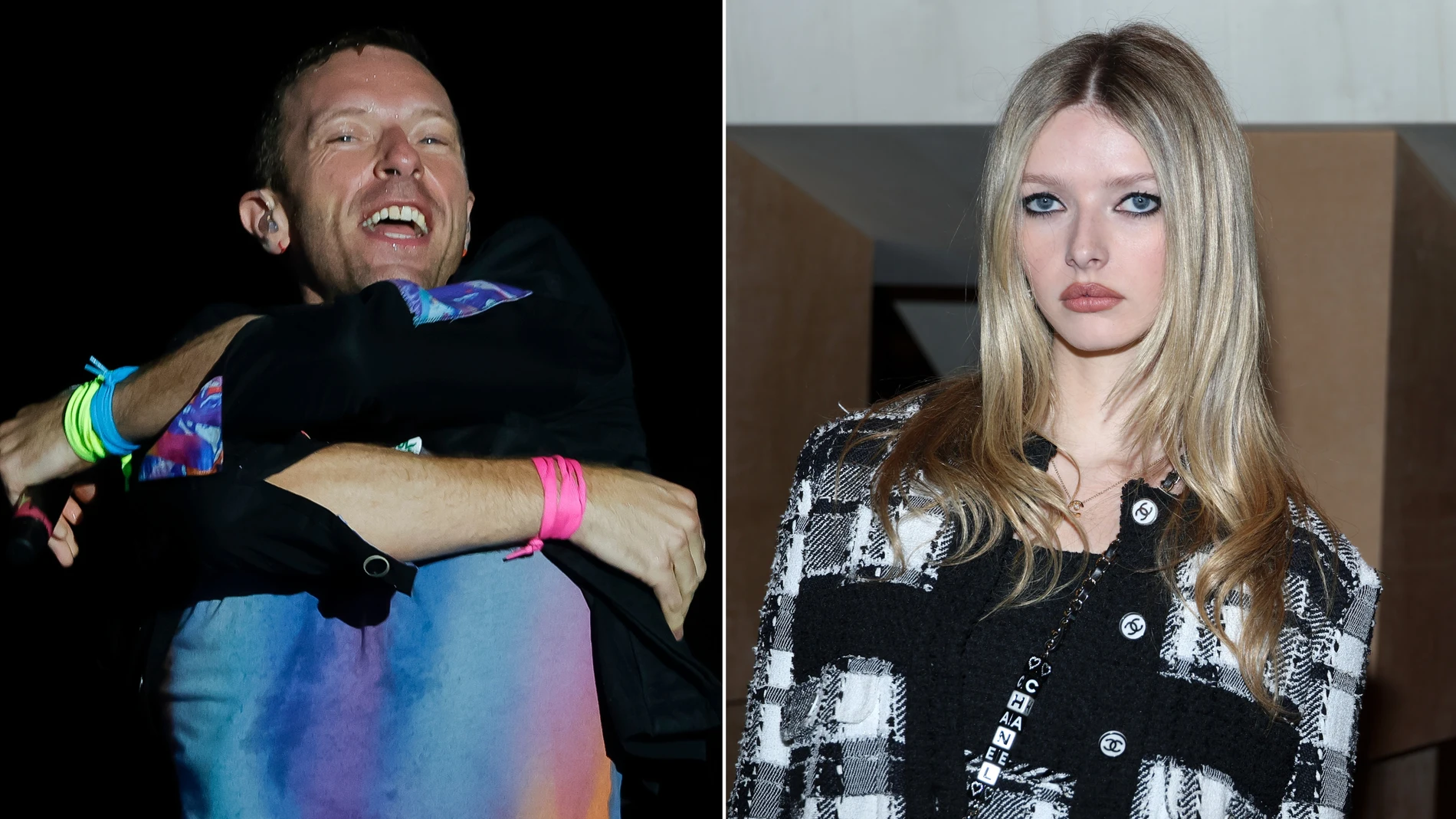 Chris Martin y su hija Apple Martin Chris Martin y su hija Apple Martin