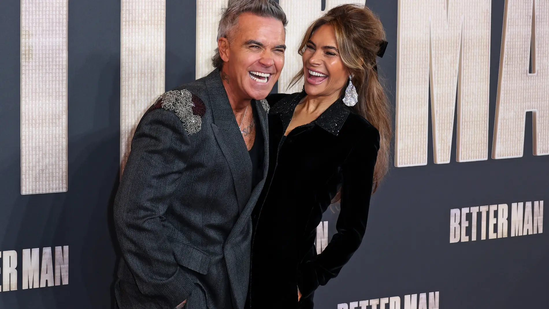 Robbie Williams y su mujer, Ayda Fields Robbie Williams y su mujer, Ayda Fields