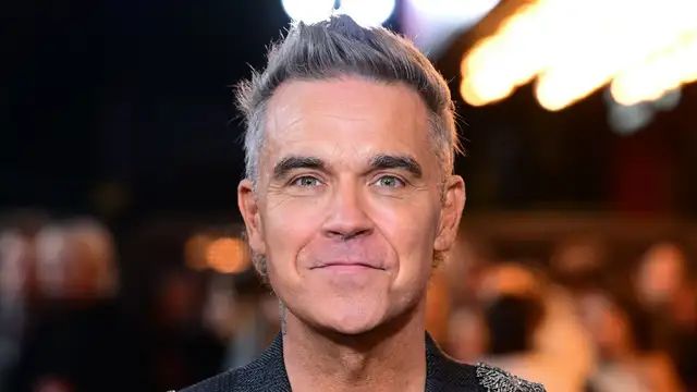 El cantante Robbie Williams