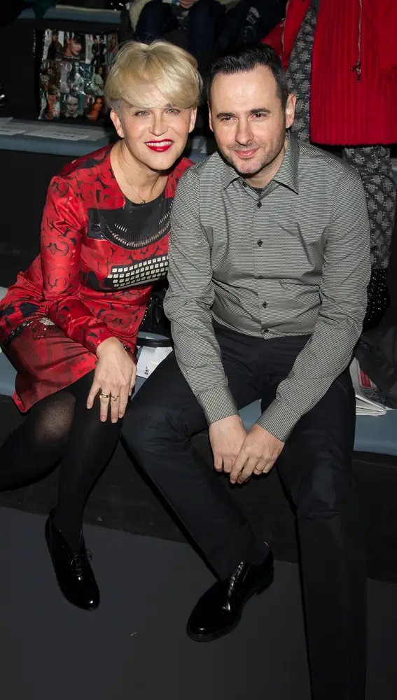 Antonia San Juan y Luis Miguel Seguí en el 'front row' de la colección Davidelfin en la Madrid Fashion Week de 2014/2015 Antonia San Juan y Luis Miguel Seguí en el 'front row' de la colección Davidelfin en la Madrid Fashion Week de 2014/2015