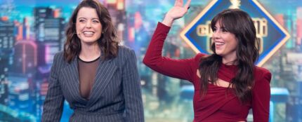 Adriana Torrebejano y Eva Ugarte en 'El Hormiguero' en octubre de 2024