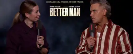 Robbie WIliams: "Hubo cosas en que no pudimos meter en 'Better Man' porque hay personas que me demandarían" Robbie WIliams: "Hubo cosas en que no pudimos meter en 'Better Man' porque hay personas que me demandarían"