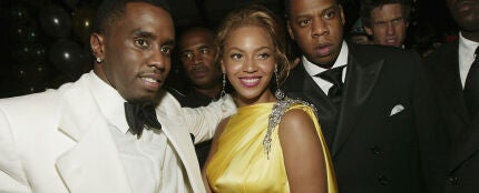 Puff Daddy, Beyonc&eacute; y Jay-Z en 2004