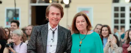 Raphael y su mujer Natalia Figueroa en el Festival de Cine de Málaga en 2023 Raphael y su mujer Natalia Figueroa en el Festival de Cine de Málaga en 2023