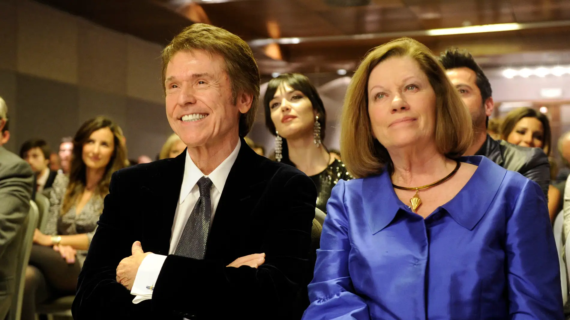 El cantante Raphael y la periodista Natalia Figueroa El cantante Raphael y la periodista Natalia Figueroa