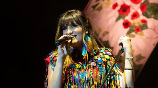Rozalén en concierto en 2021