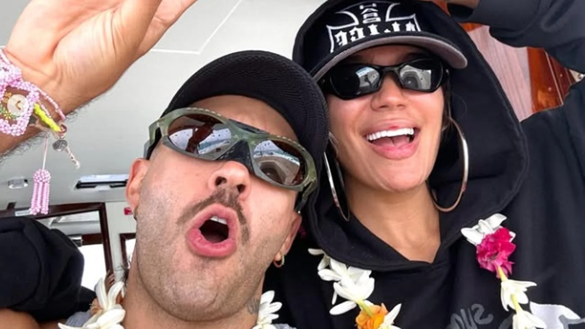 Feid y Karol G de vacaciones Feid y Karol G de vacaciones