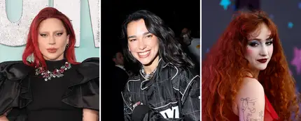 Lady Gaga, Dua Lipa y Chappell Roan Lady Gaga, Dua Lipa y Chappell Roan