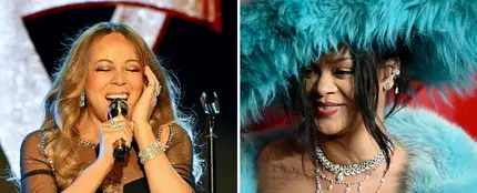 Mariah Carey Rihanna Mariah Carey Rihanna