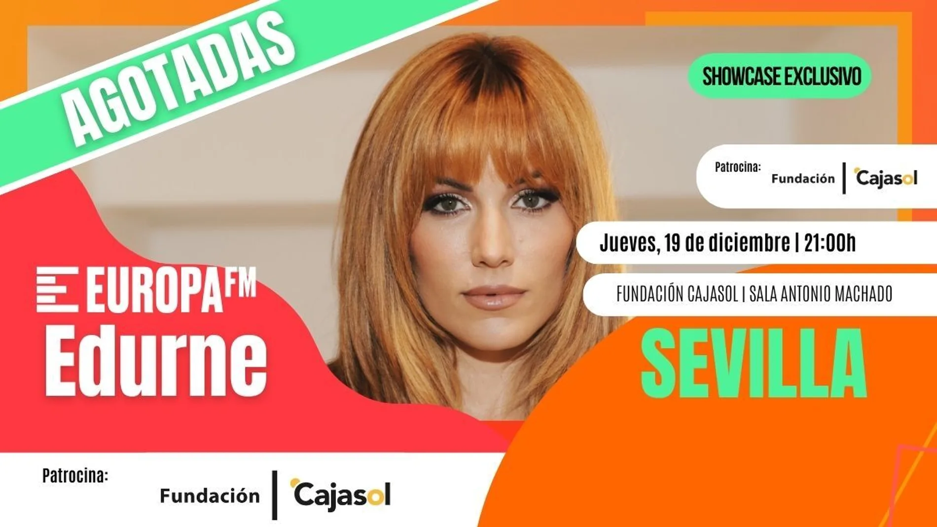 Agotadas las invitaciones para el showcase exclusivo de Edurne en Sevilla Agotadas las invitaciones para el showcase exclusivo de Edurne en Sevilla