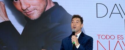 David Bisbal en la presentación de 'Todo es posible en Navidad' en México