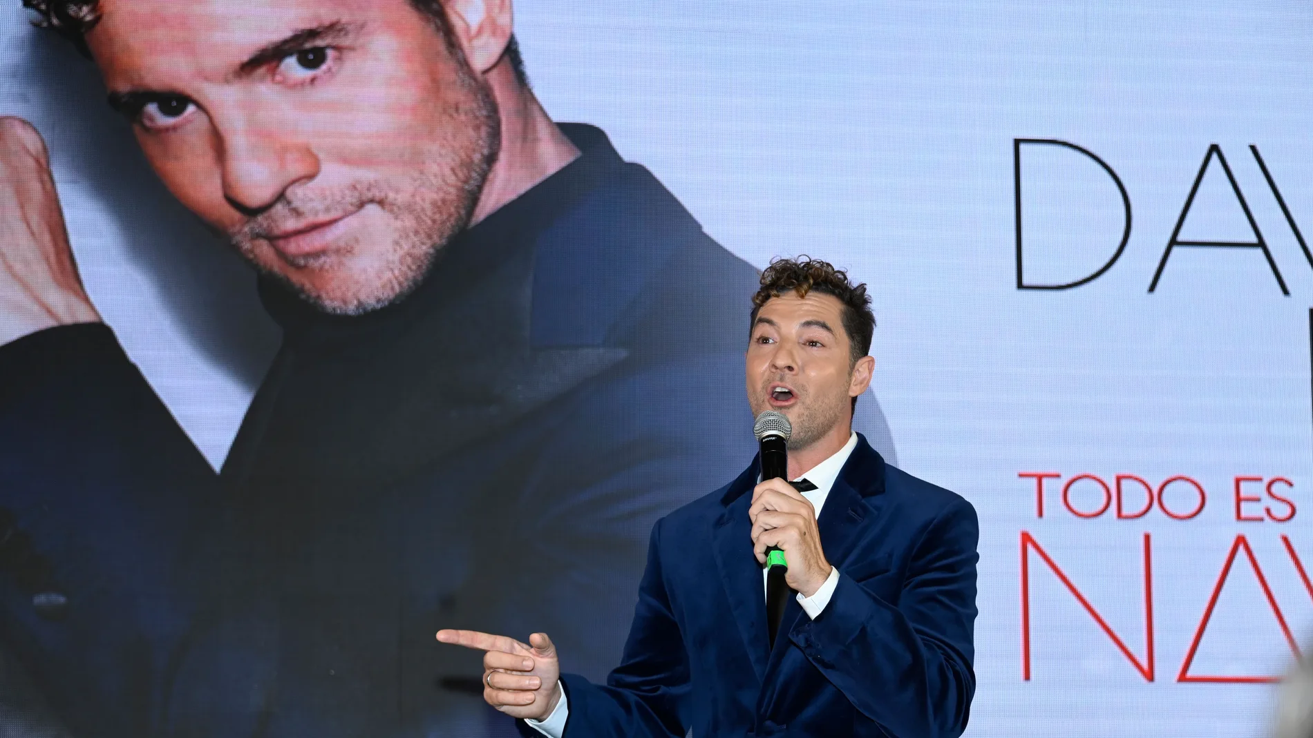 David Bisbal en la presentación de 'Todo es posible en Navidad' en México David Bisbal en la presentación de 'Todo es posible en Navidad' en México
