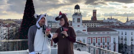 Eva Soriano y Nacho Garc&iacute;a dan las Campa-nadas de Fin de A&ntilde;o en Europa FM desde Puerta del Sol 