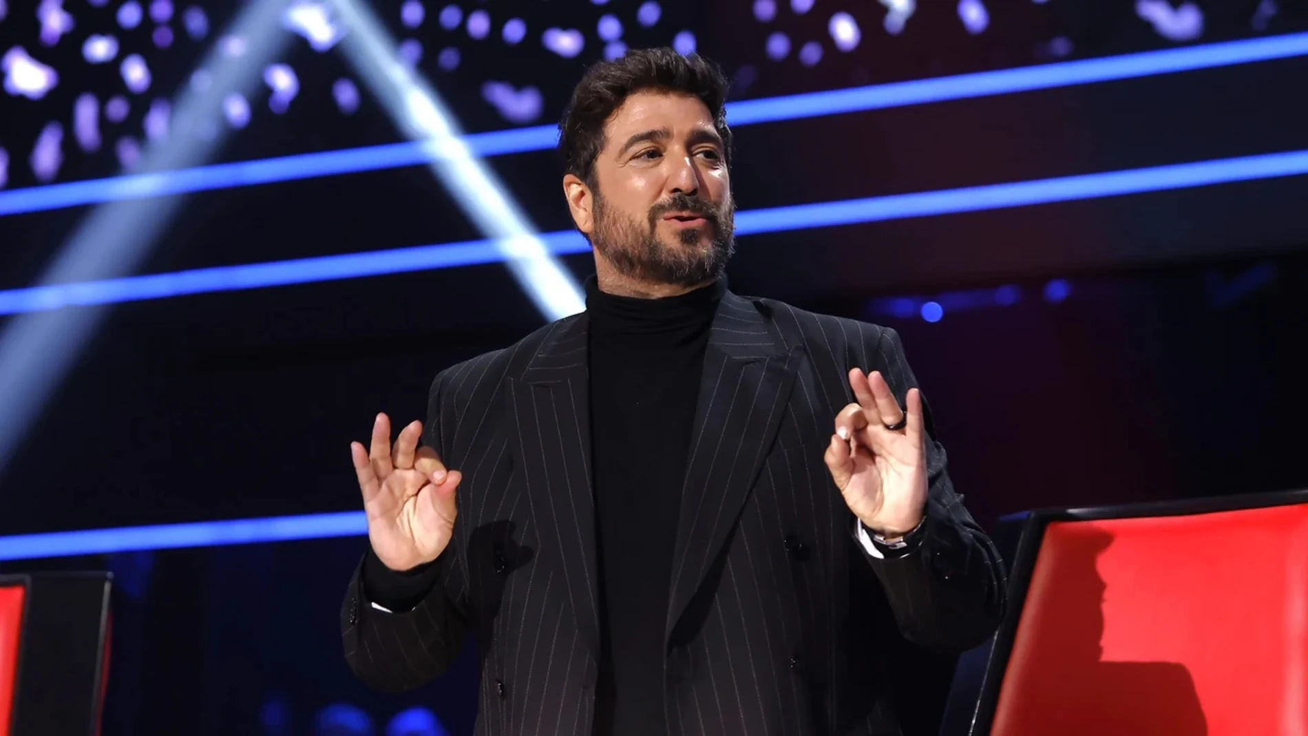 Antonio Orozco en 'La Voz' Antonio Orozco en 'La Voz'