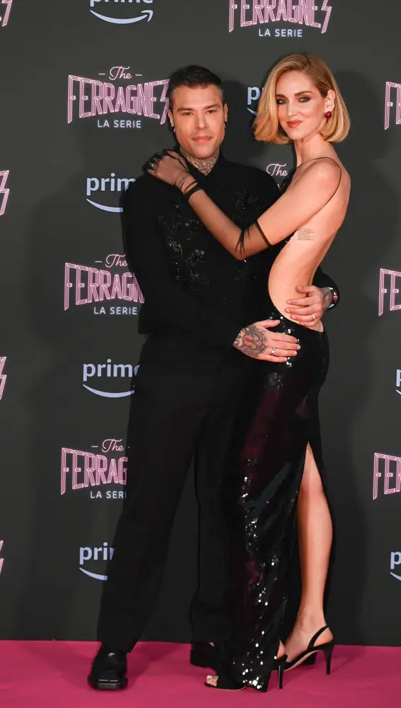 Fedez y Chiara Ferragni en el photocall de 'The Ferragnez' en mayo de 2023 Fedez y Chiara Ferragni en el photocall de 'The Ferragnez' en mayo de 2023