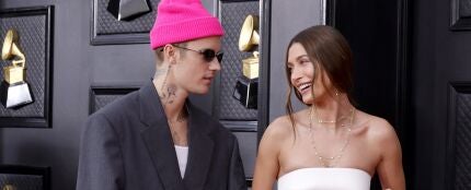 Justin y Hailey Bieber en 2022