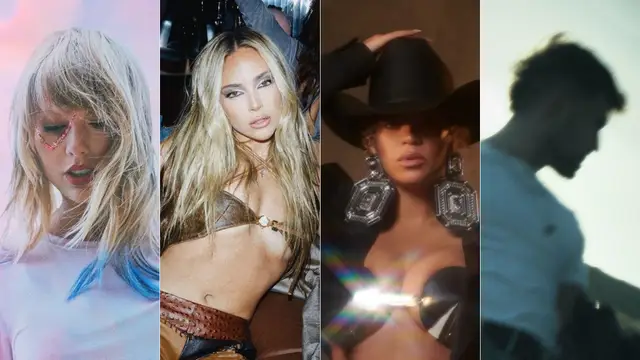 Taylor Swift, Ana Mena, Beyoncé y Dani Fernández en portadas musicales