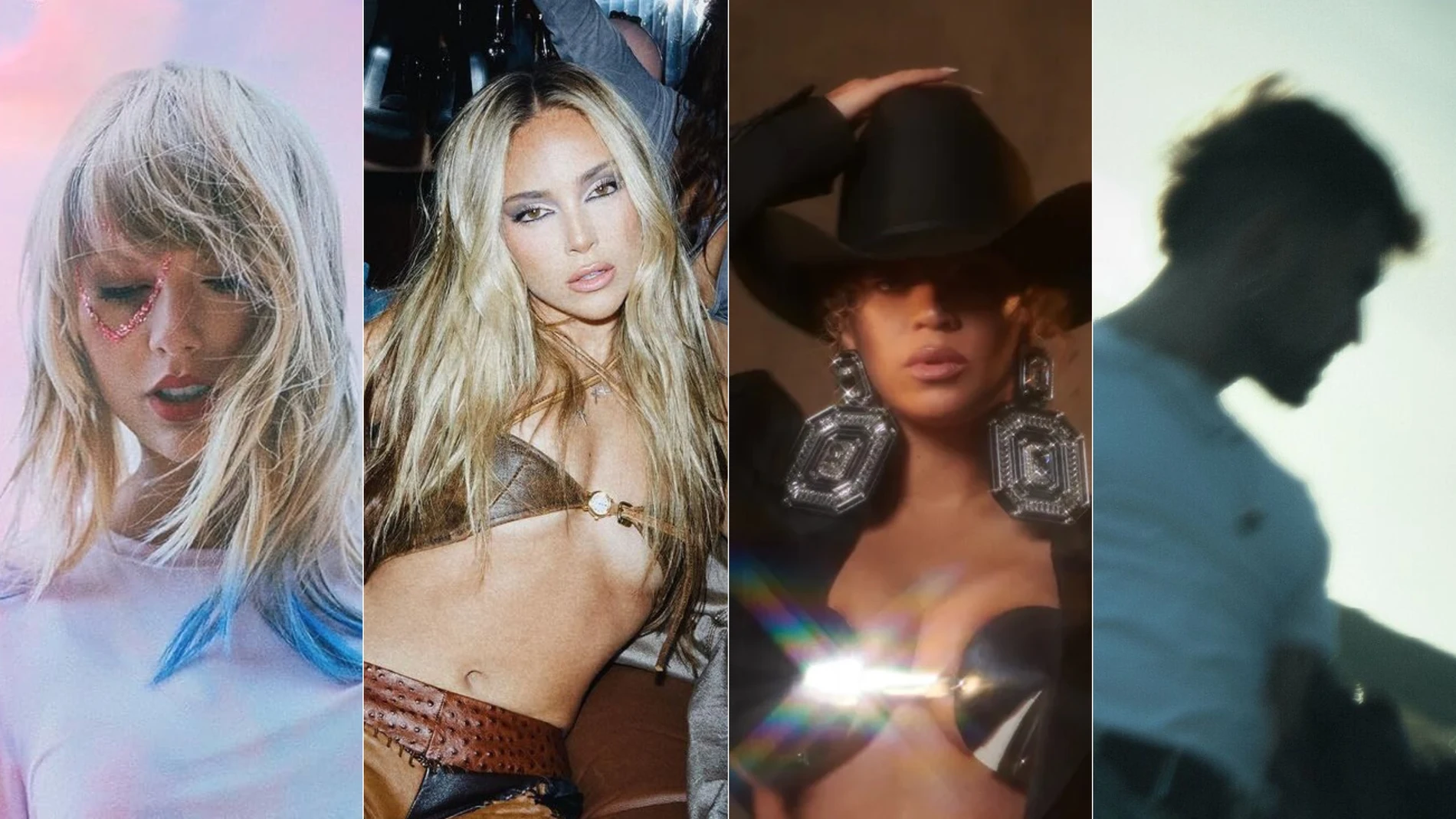 Taylor Swift, Ana Mena, Beyoncé y Dani Fernández en portadas musicales Taylor Swift, Ana Mena, Beyoncé y Dani Fernández en portadas musicales