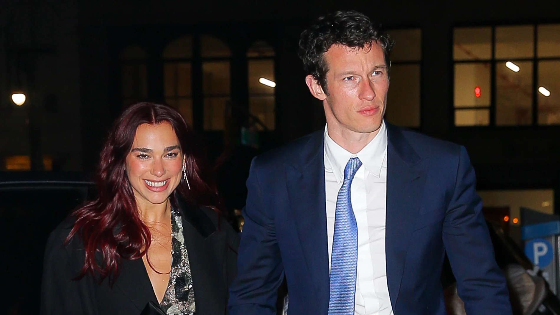 Dua Lipa con Callum Turner Dua Lipa con Callum Turner