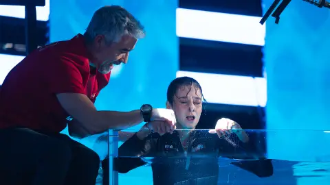 La decepción de Victoria de Marichalar al conseguir 1:38 minutos en la apnea La decepción de Victoria de Marichalar al conseguir 1:38 minutos en la apnea