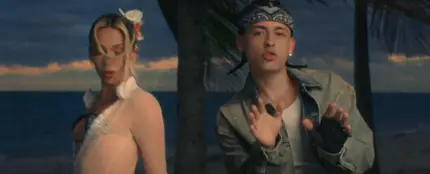 Bad Gyal y Trueno en el videoclip de 'Angelito' Bad Gyal y Trueno en el videoclip de 'Angelito'